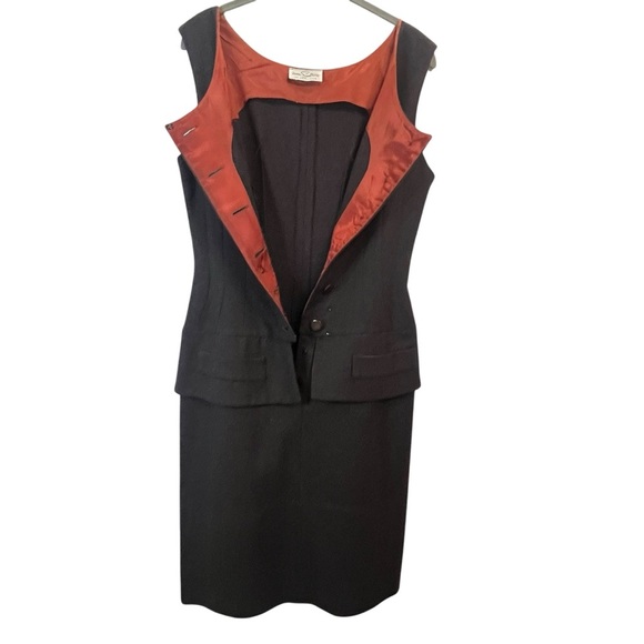 Irene Saltern 1950’s VTG Hollywood Designer Chic Brown Button Down Dress SZ S - Picture 13 of 15